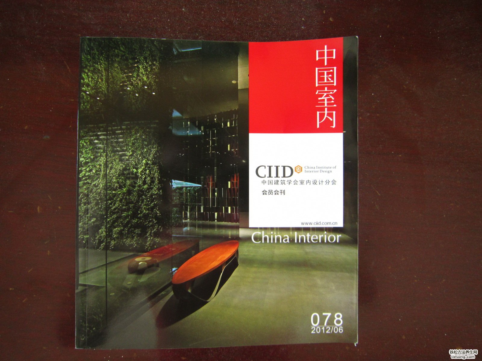 中国最专业的设计师杂志《中国室内》封面
